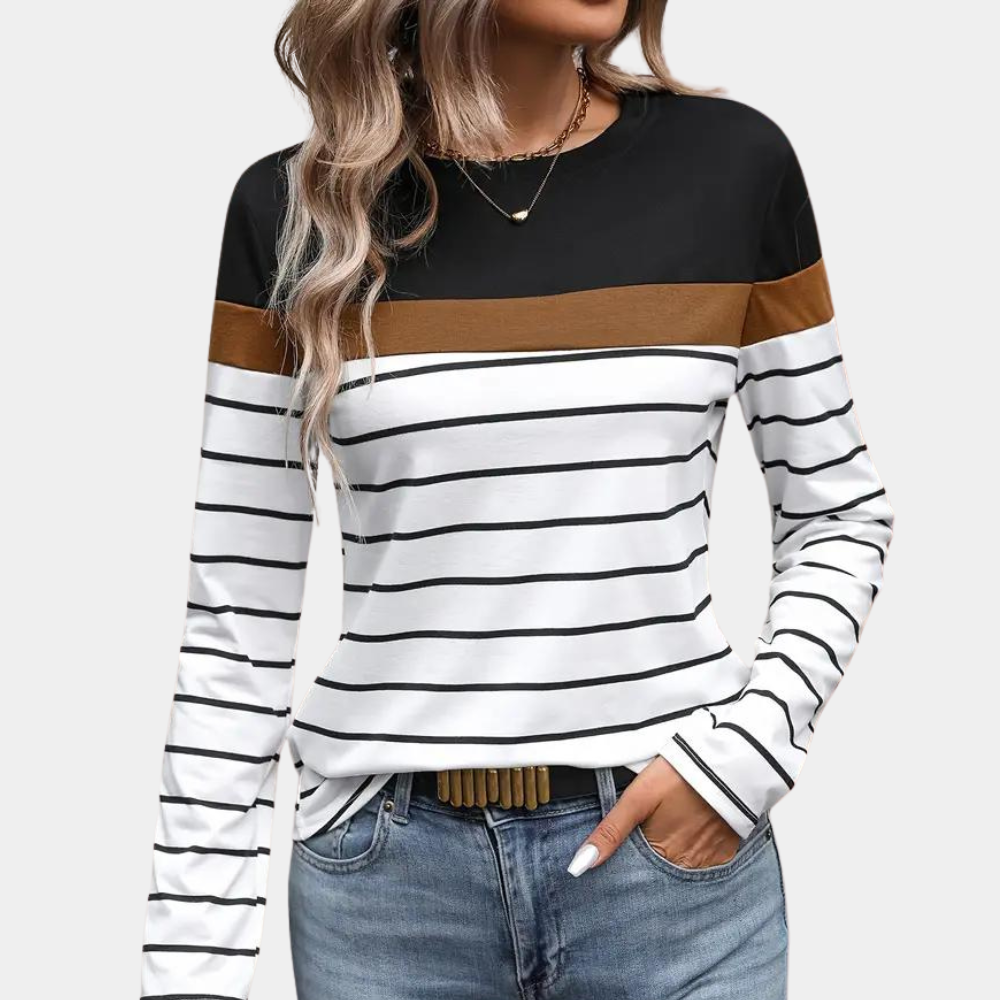 Solveiga - Women's Striped T-Shirt