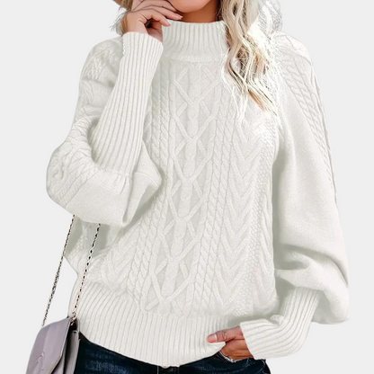 Lena - Stylish knitted women's sweater