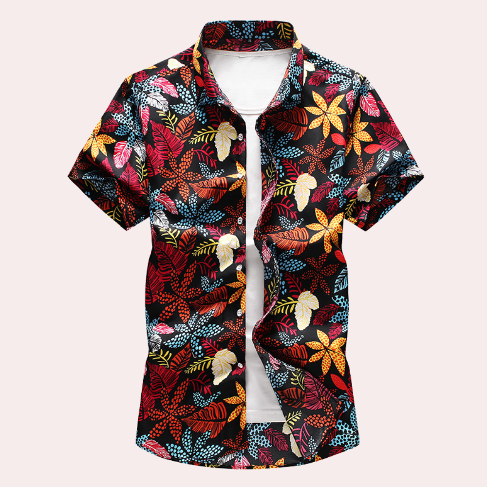 Gintaras - Floral and Hawaiian men's shirt