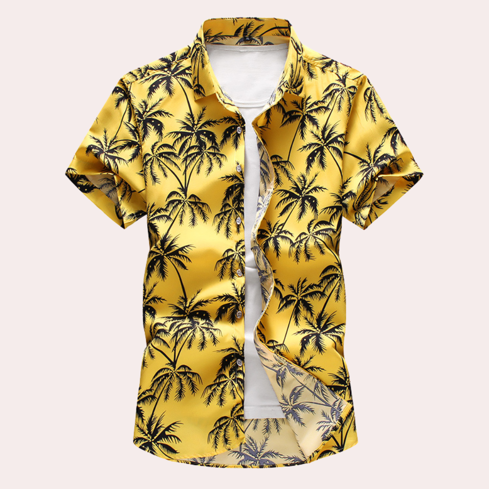 Gintaras - Floral and Hawaiian men's shirt