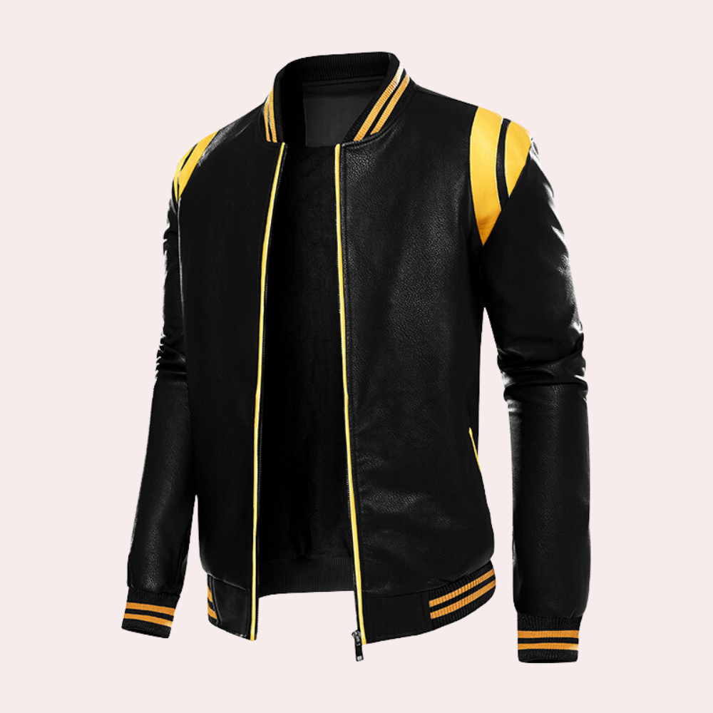 Casual bomber jacket for men