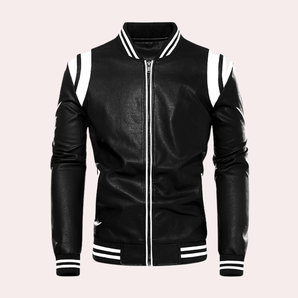 Casual bomber jacket for men