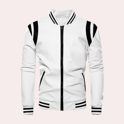 Casual bomber jacket for men