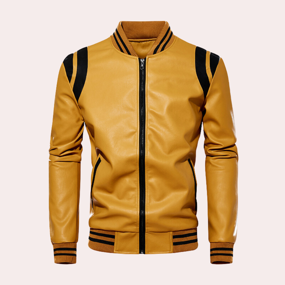 Casual bomber jacket for men