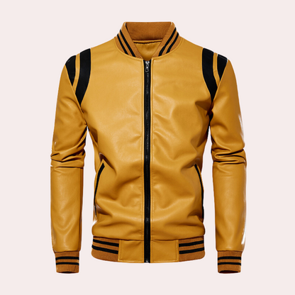 Casual bomber jacket for men