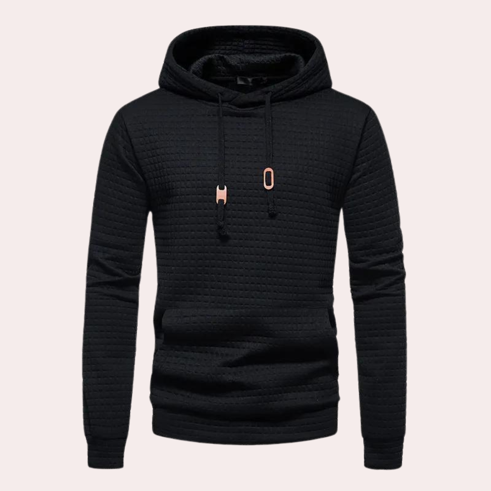 Casual men's hood with pocket