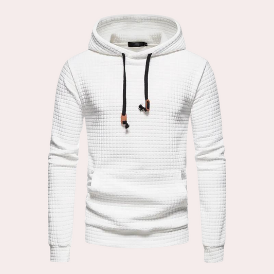 Casual men's hood with pocket