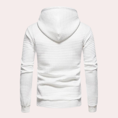 Casual men's hood with pocket