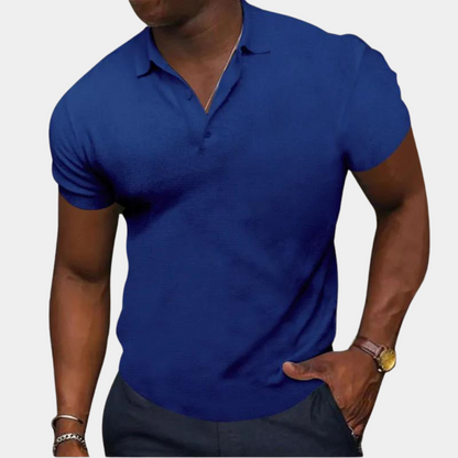 Men's short sleeve polo