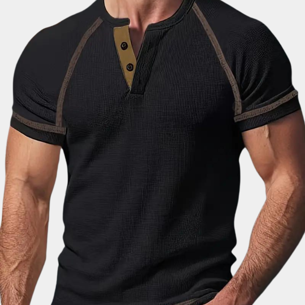 Breathable short sleeve men's t-shirt