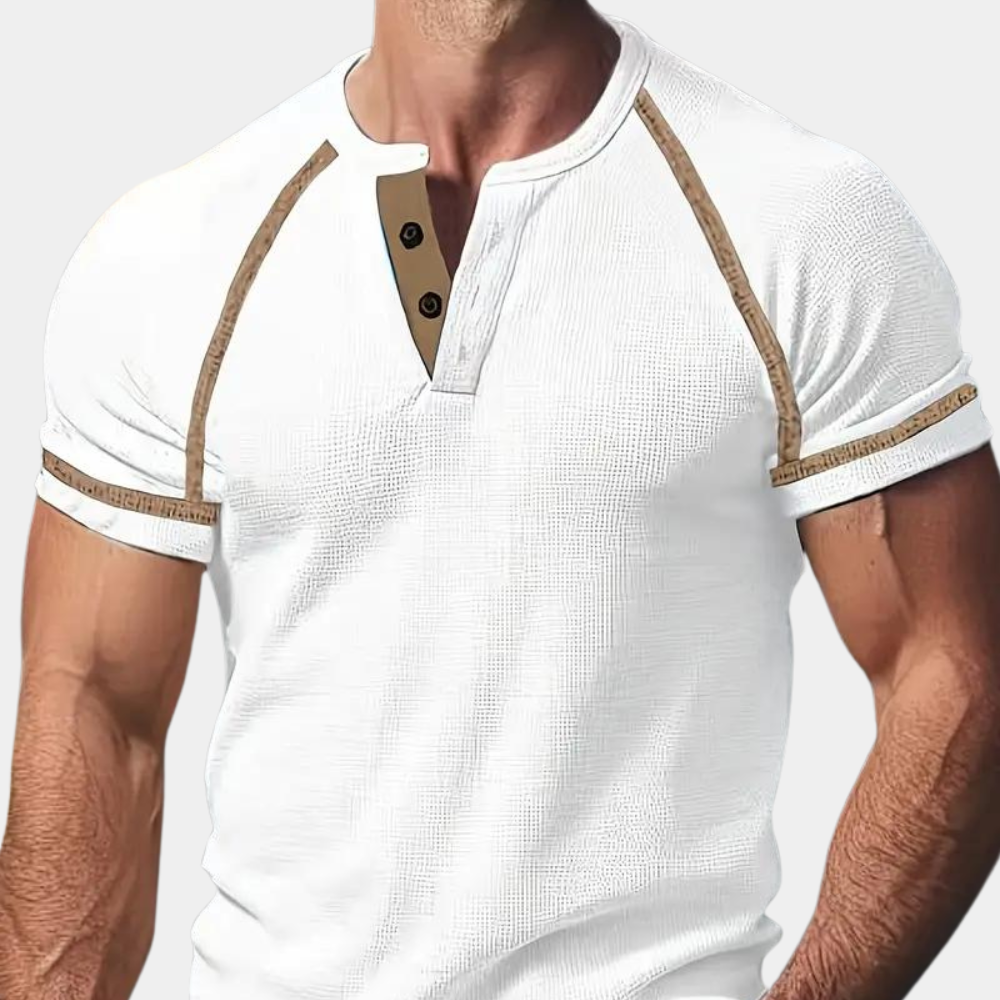 Breathable short sleeve men's t-shirt