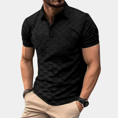 Stylish polo with short sleeves