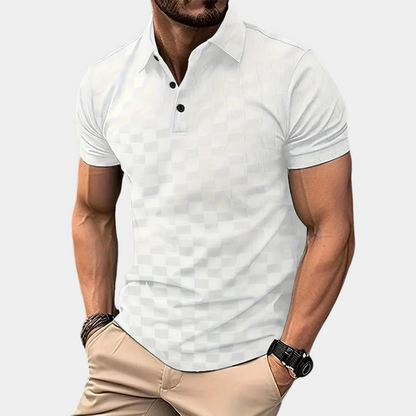 Stylish polo with short sleeves