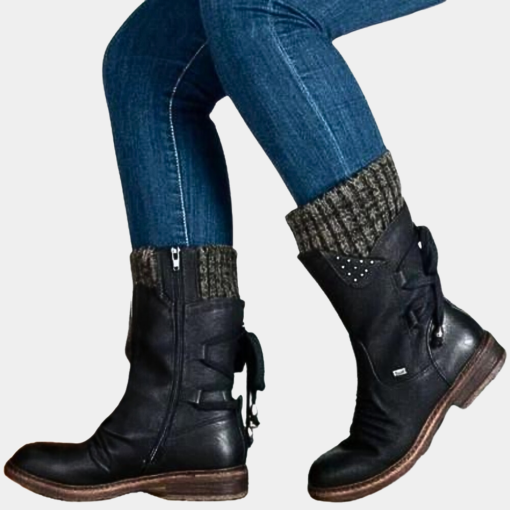 Trendy ladies snow boots