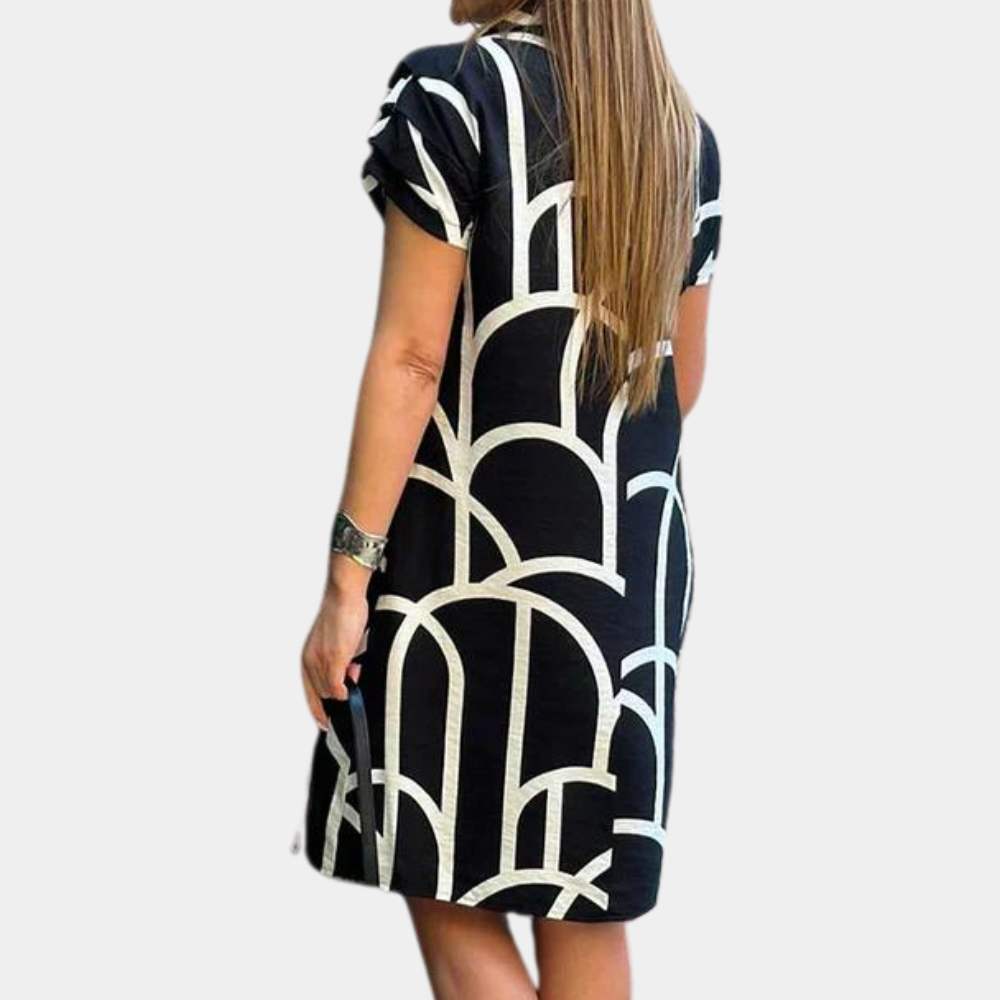 Elegant midi dress for women