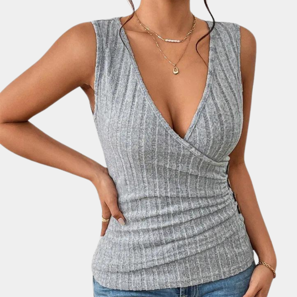 Casual sleeveless women's top