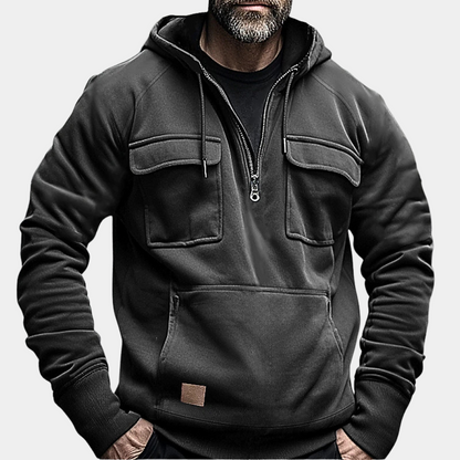 Elegante winter hoodie voor heren