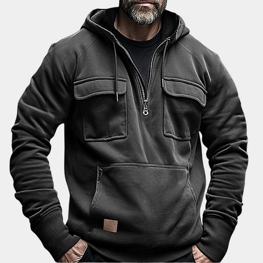 Elegant winter hoodie for men