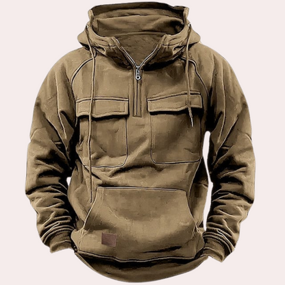 Elegant winter hoodie for men