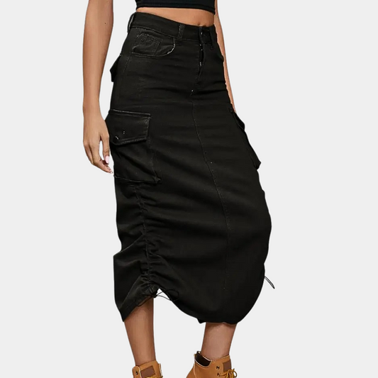 Stylish cargo skirt for women