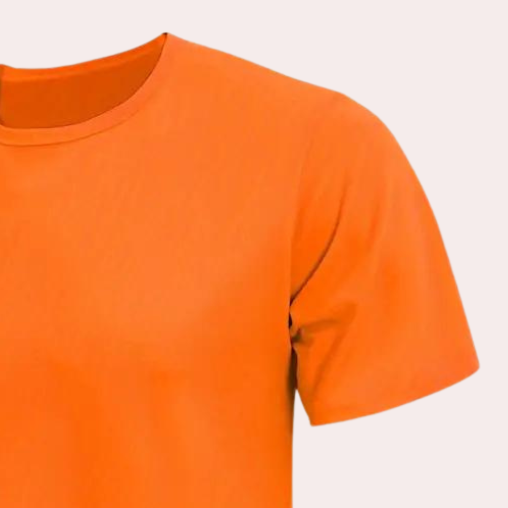 Plain orange t-shirt