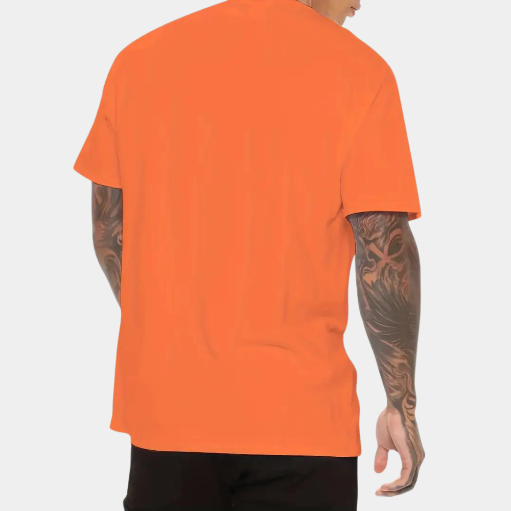 Stylish orange t-shirt