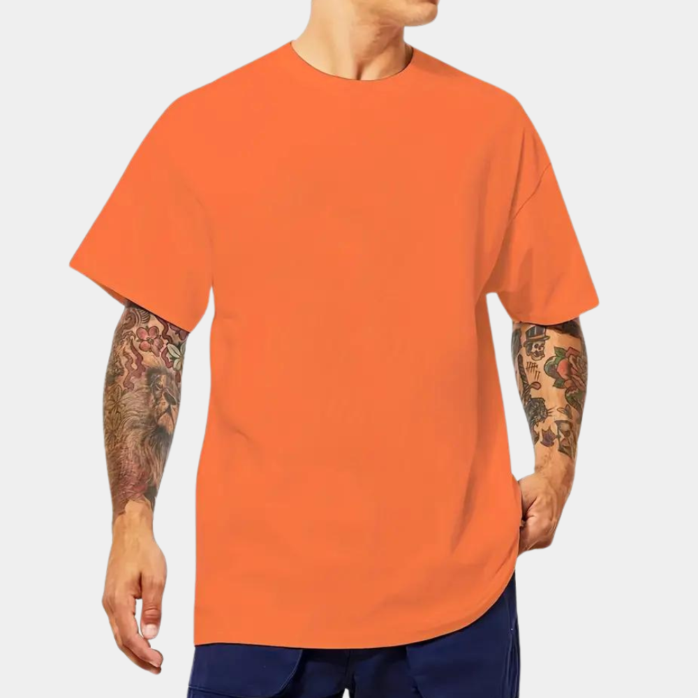 Stylish orange t-shirt