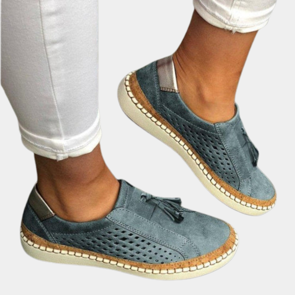 Breathable women's loafers