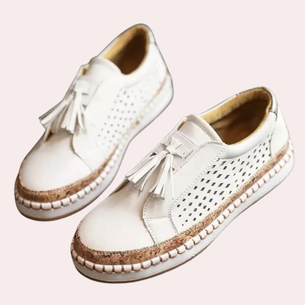 Breathable women's loafers