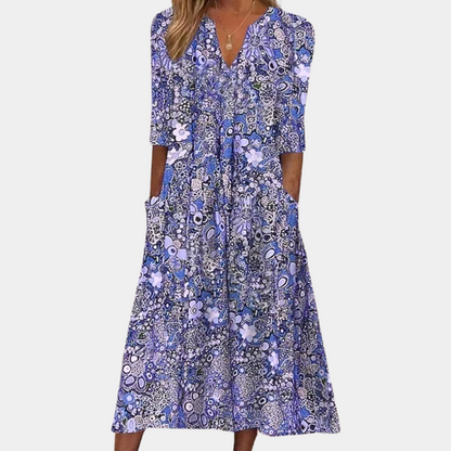 Floral ladies dress