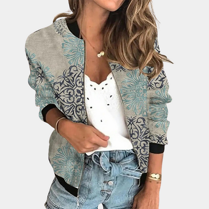 Trendy printed jacket for women