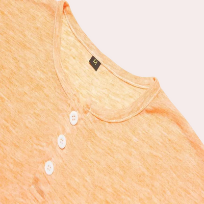 Men's crew neck t-shirt orange