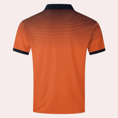 Casual orange shirt for men