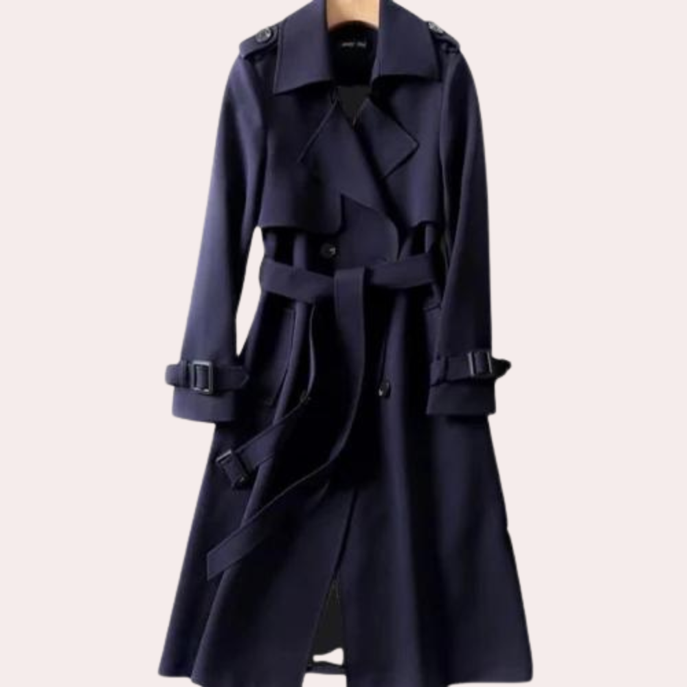 Elegant long ladies coat