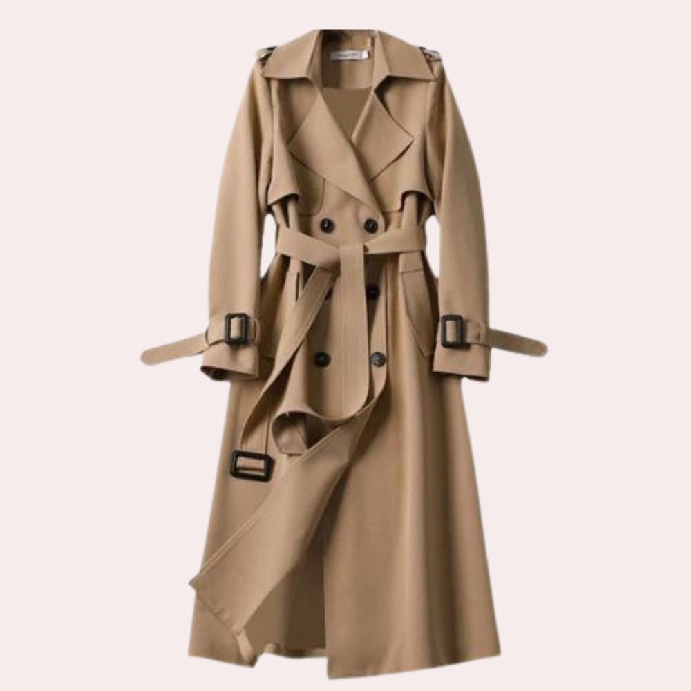 Elegant long ladies coat