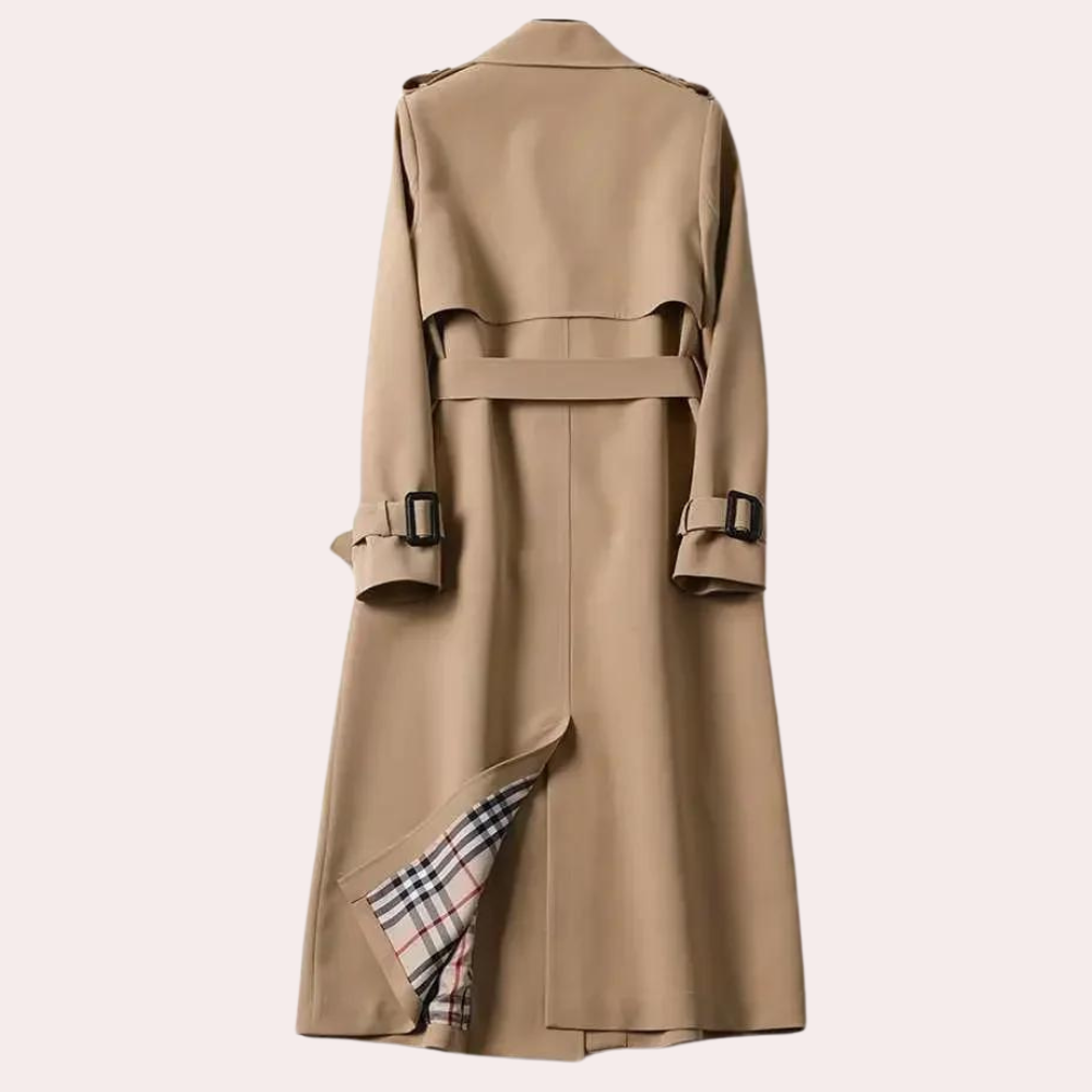 Elegant long ladies coat