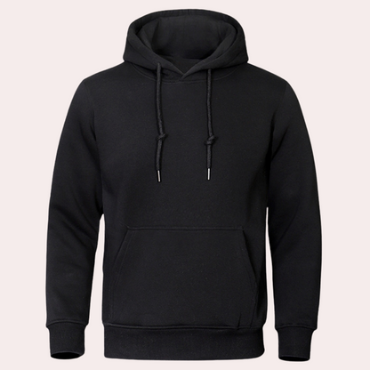 Comfortable and warm men's hoodie