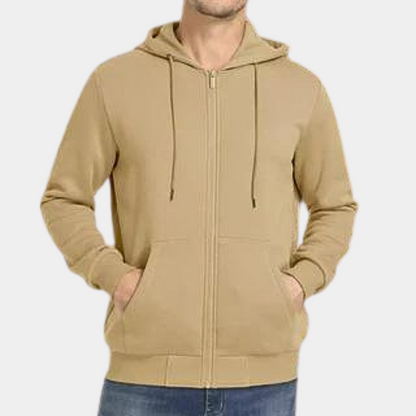 Comfortable and warm men's hoodie