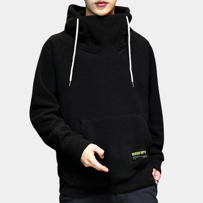 Oversized warm hoodie for men