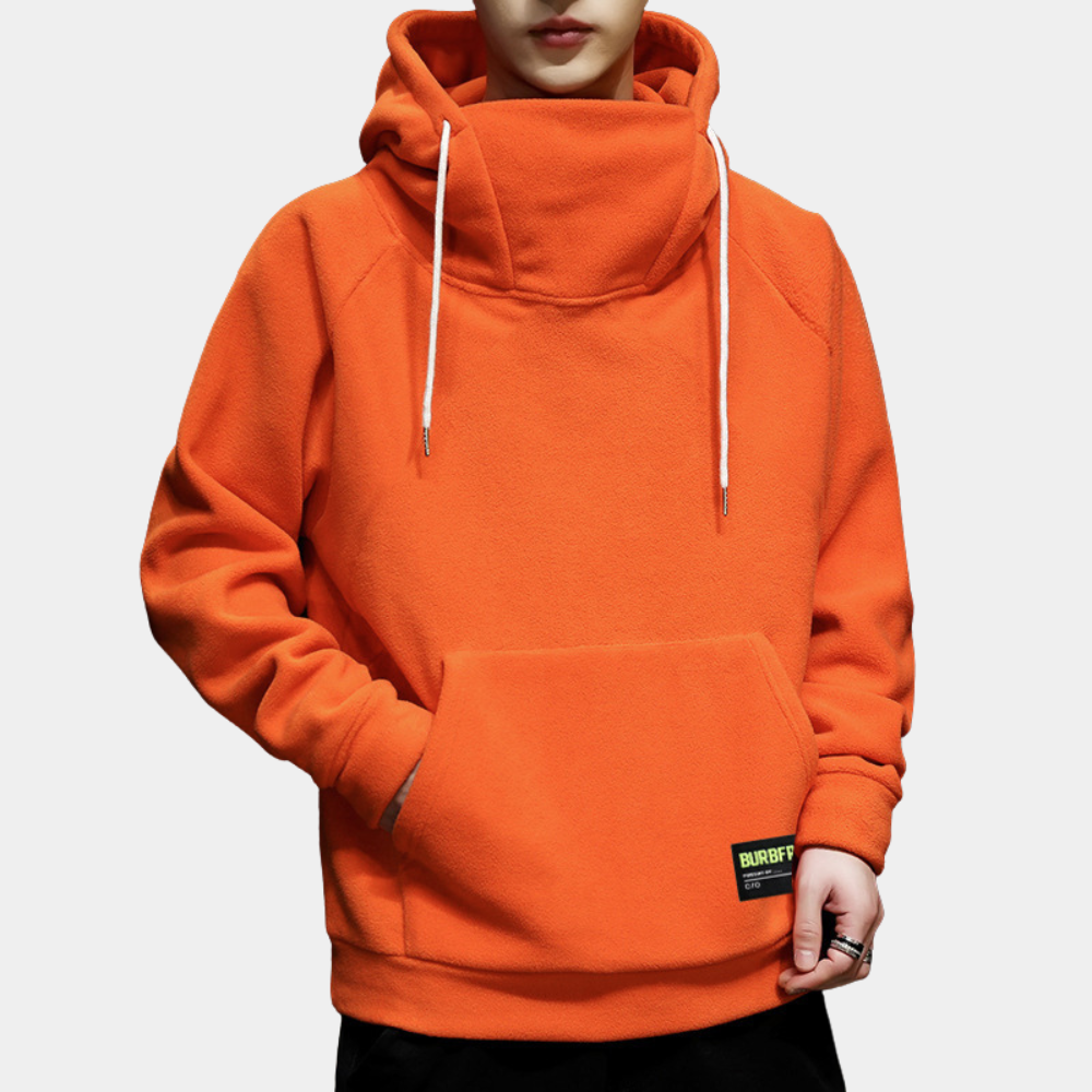 Oversized warme hoodie voor heren