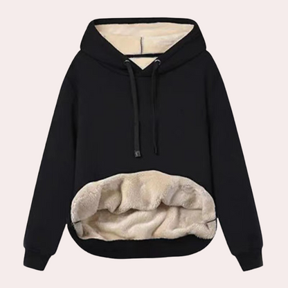 Comfortable and warm ladies hood