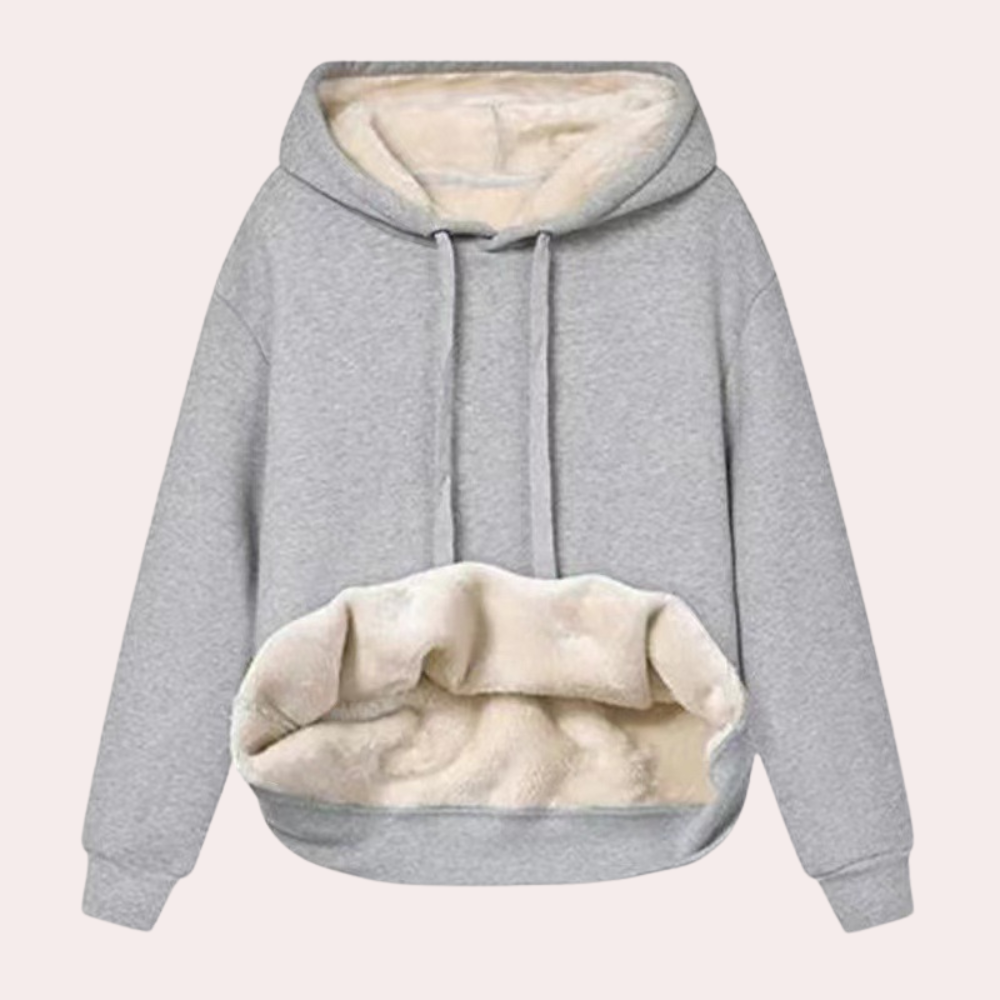 Comfortable and warm ladies hood