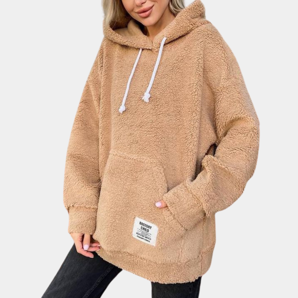 Soft and warm ladies hood