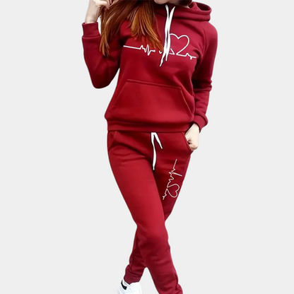 Modern and stylish ladies set with hood