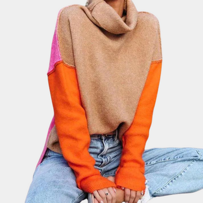 Women's Color Block Sweater