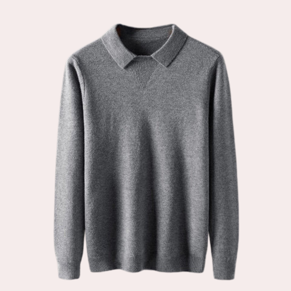 Polo sweater for men