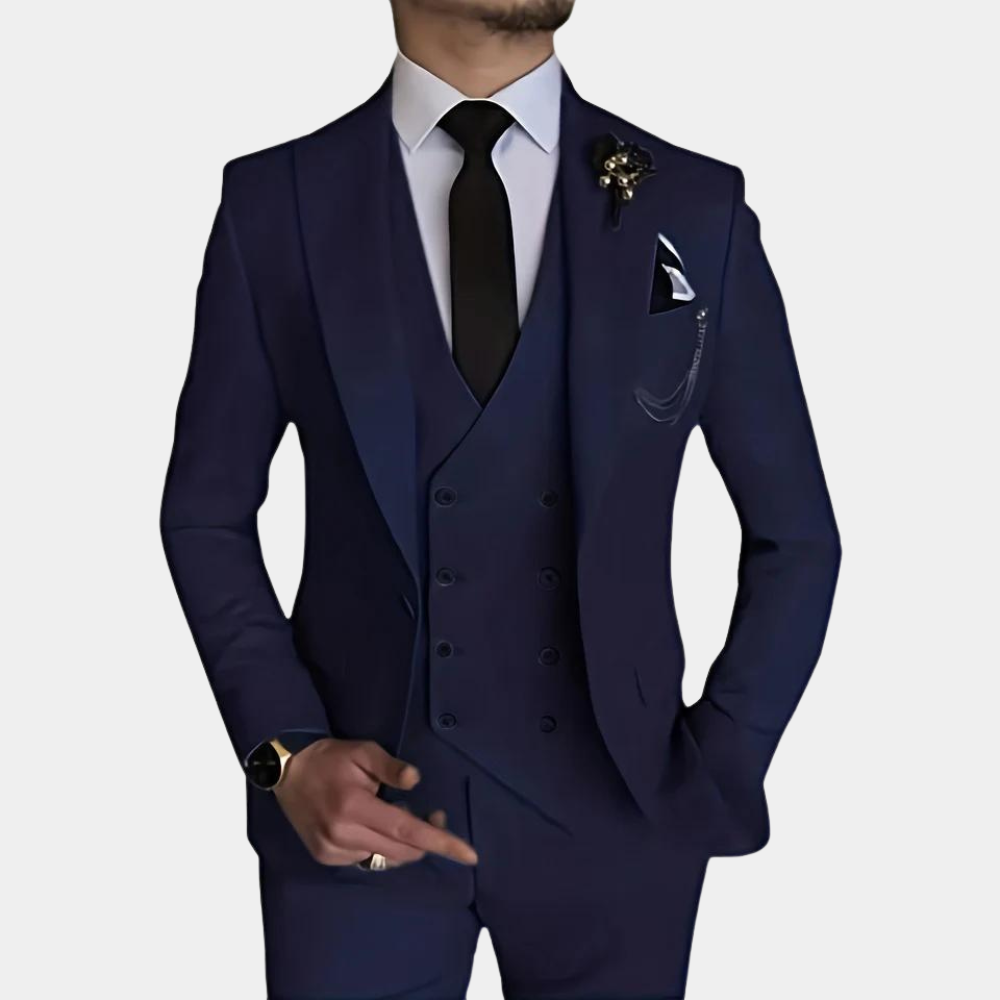 Adron - Refined 3-piece men's suit