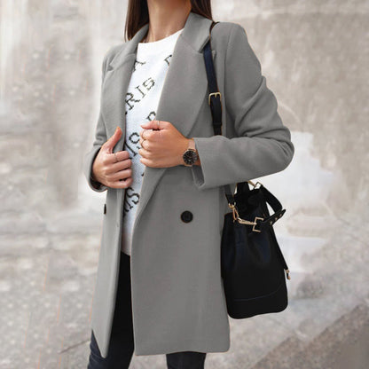 CHARLOTTE - Long winter coat for women 