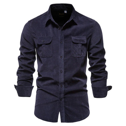 Conor - Men's Corduroy Shirt 