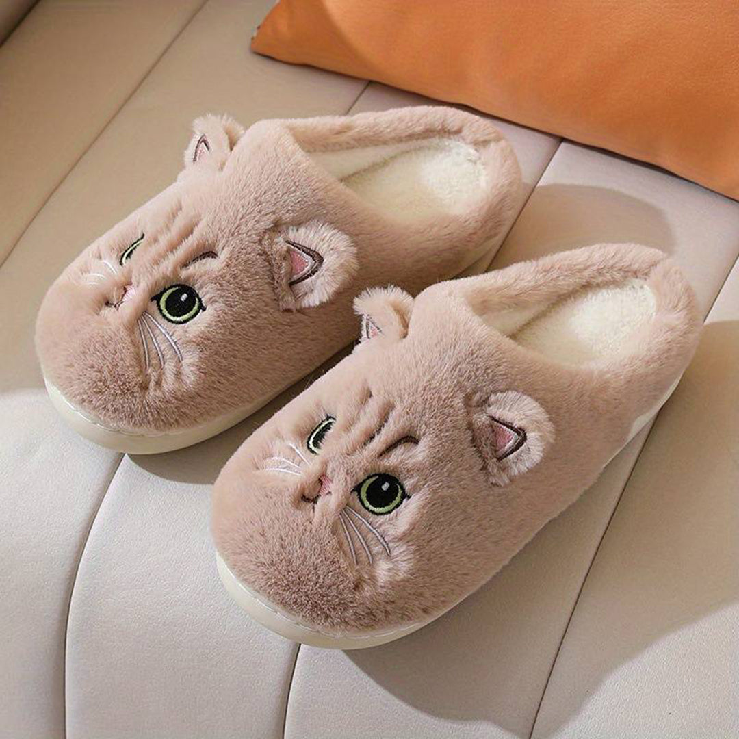 ROMÉE - Warm cat slippers